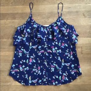 Rebecca Taylor Ruffle Tank size 6